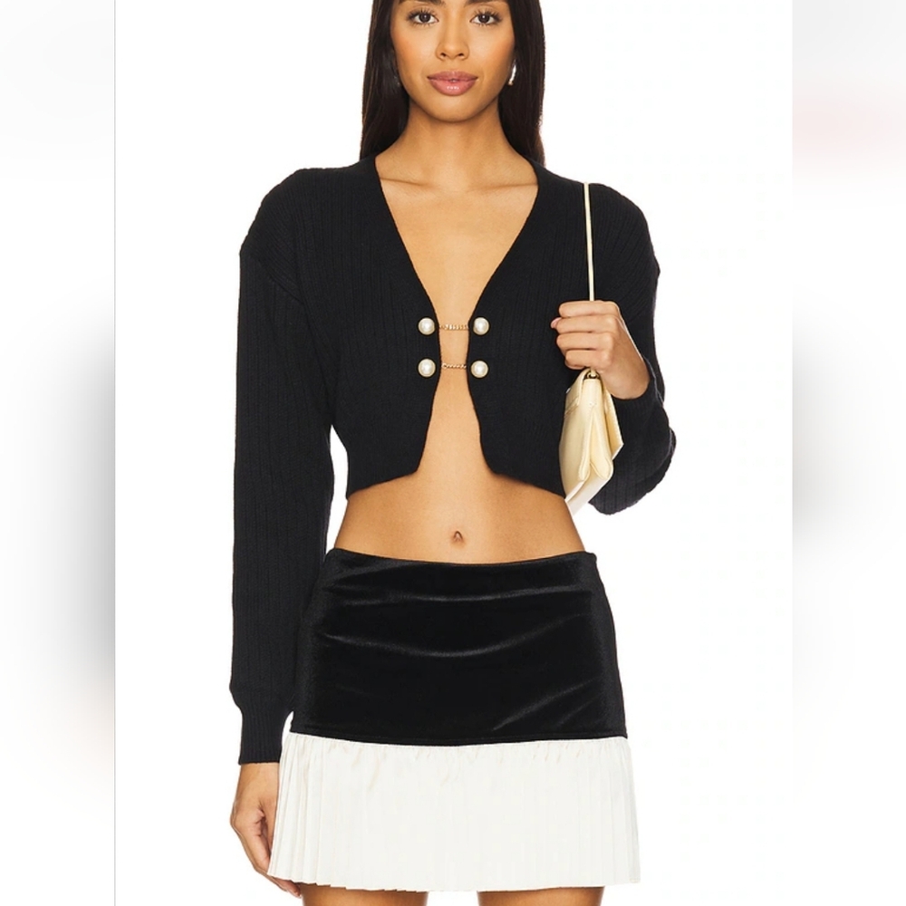 Black Women's Cardigan Sweater
